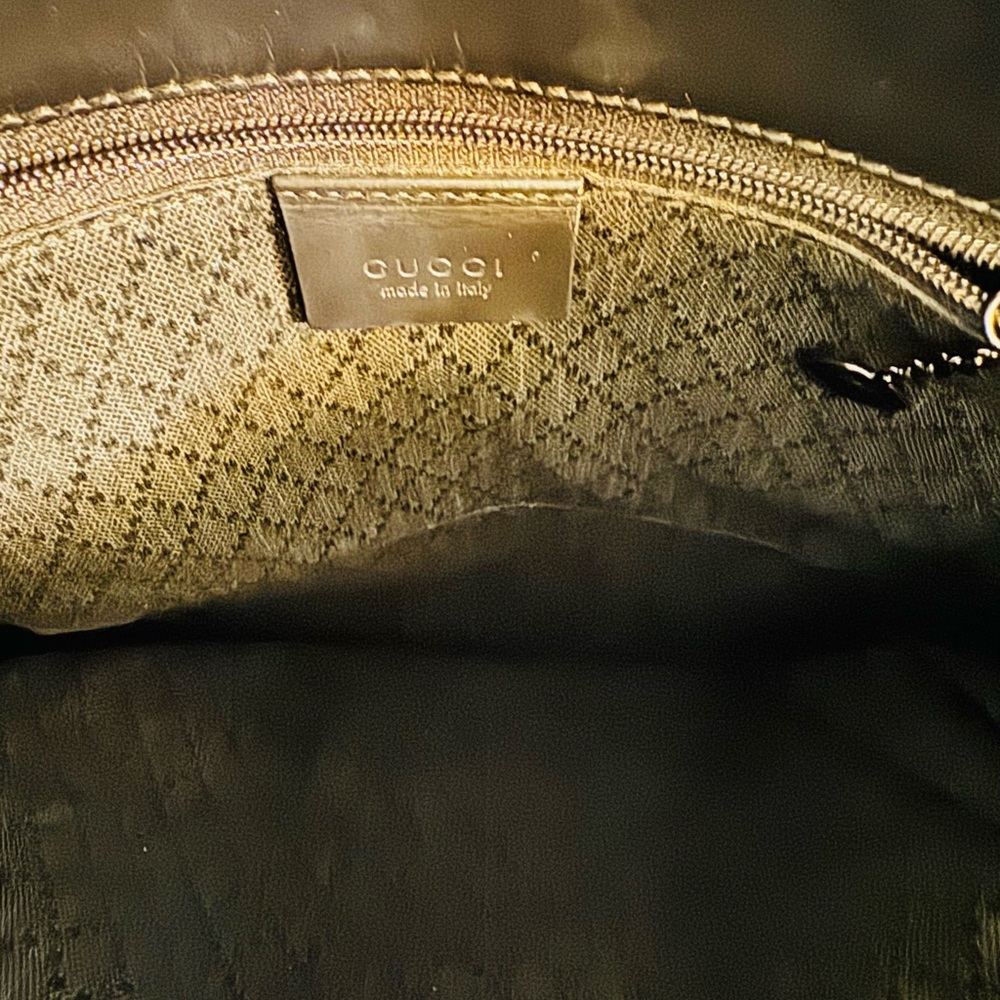 Gucci Black Monogram Tote - Picture 14 of 15